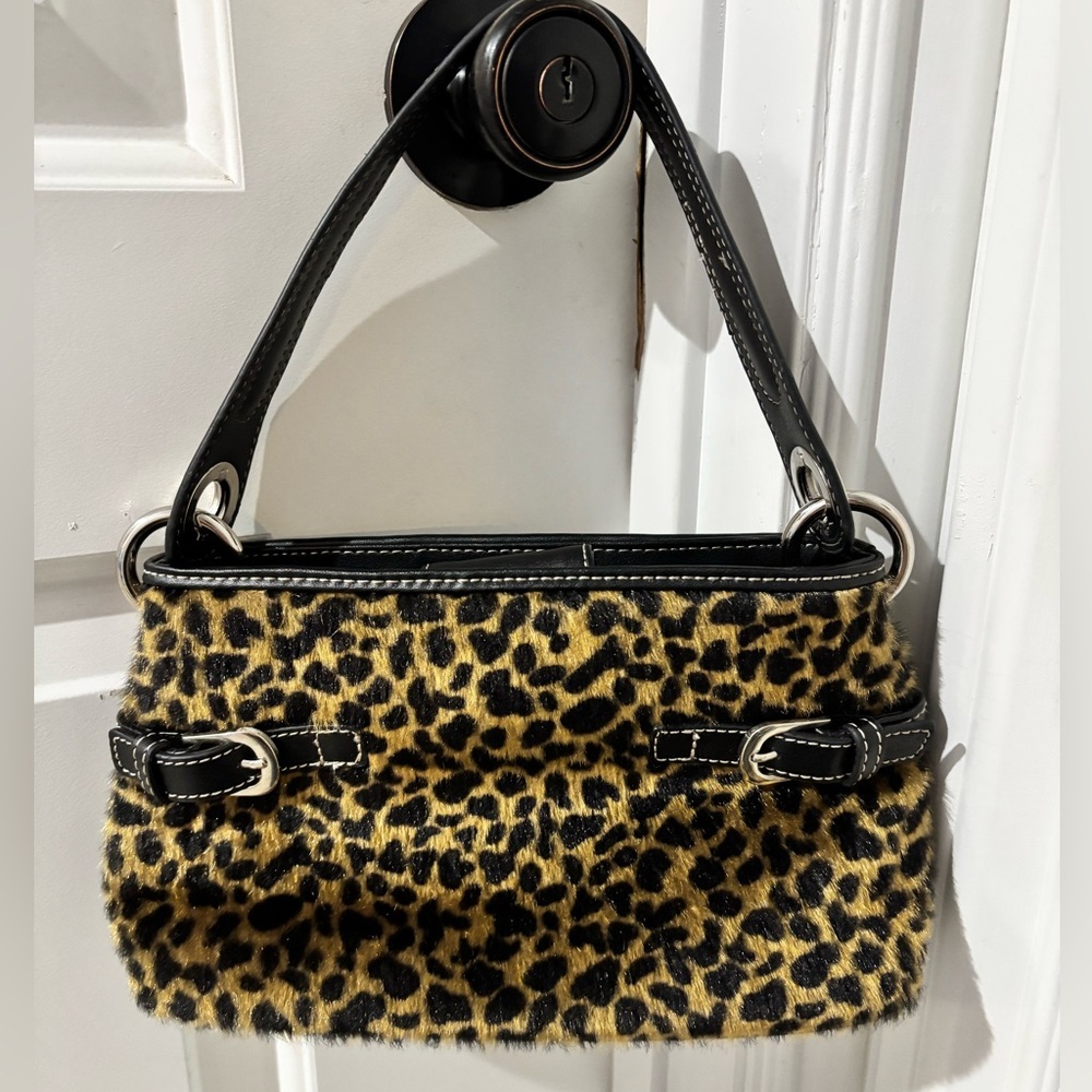 Leopard Print Mini Shoulder Bag Tommy Hilfiger